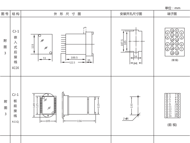 DLS-34A雙位置繼電器外形結構圖片1