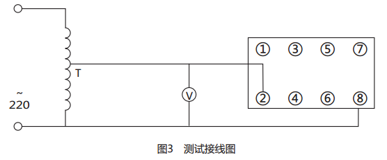 DY-35/Z電壓繼電器接線(xiàn)與調試接線(xiàn)圖