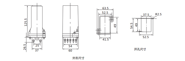 開(kāi)孔尺寸