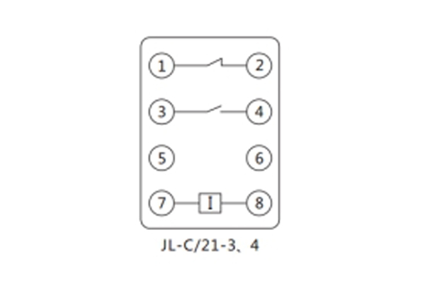 JL-C/21-3接線(xiàn)圖